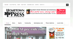 Desktop Screenshot of hometownpressia.com